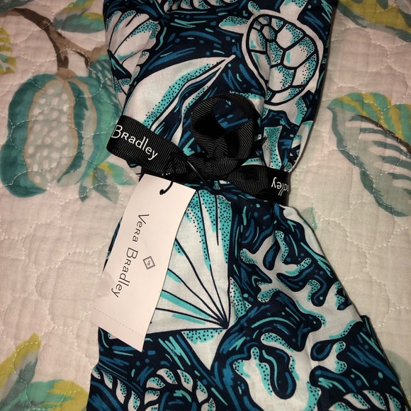 Vera Bradley coastal/beach/nautical patterned apron (shore enough) - Picture 2 of 3